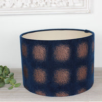 Thumbnail for Belvedere Indigo Drum Lampshade