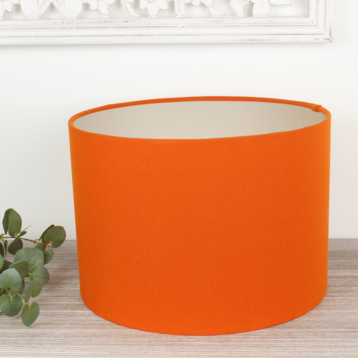 Alora Spice Orange Drum Lampshade
