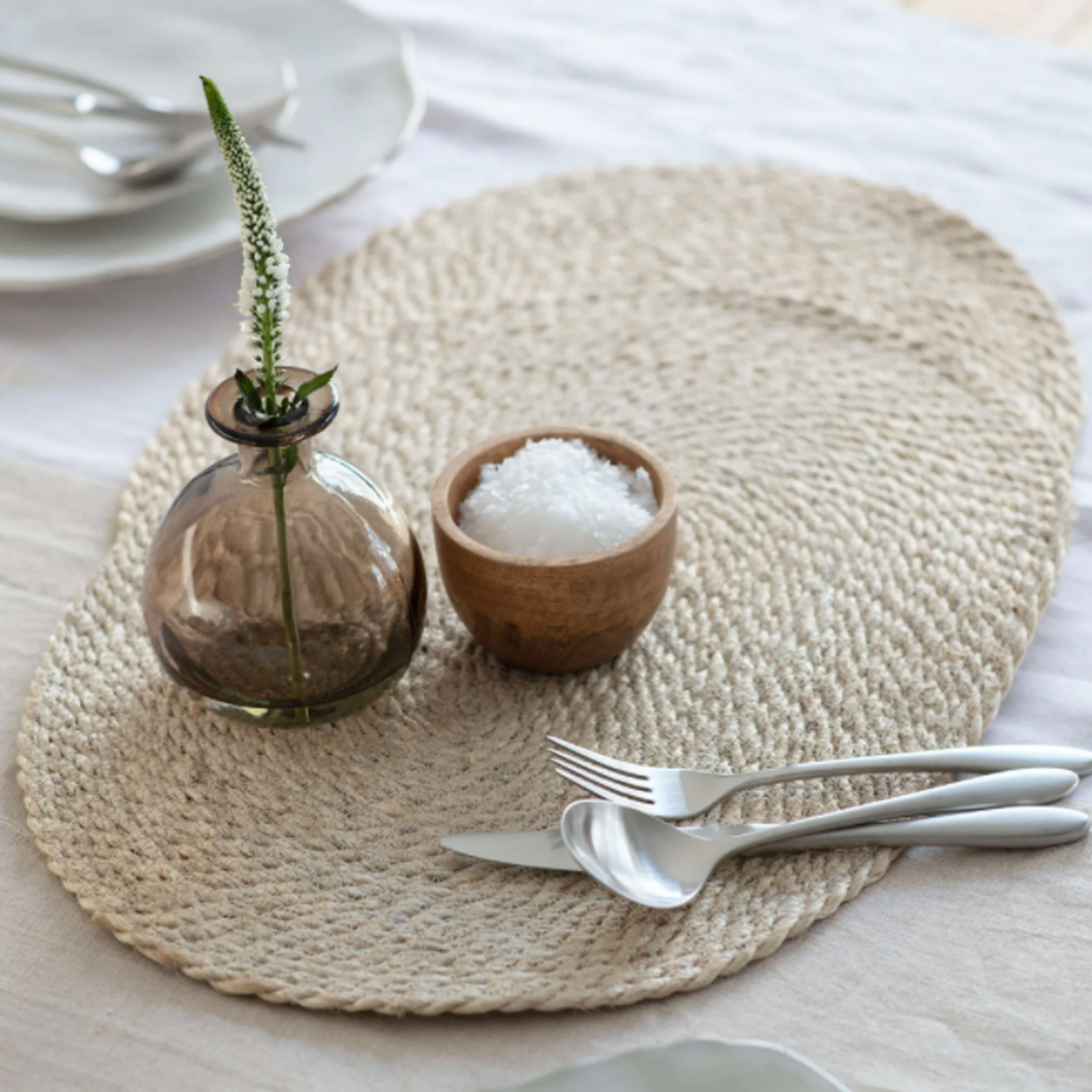 Set of 2 Jute Table Mats