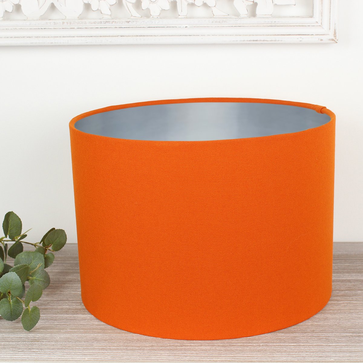 Alora Spice Orange Drum Lampshade