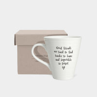 Thumbnail for East of India Porcelain Mug Good Friends