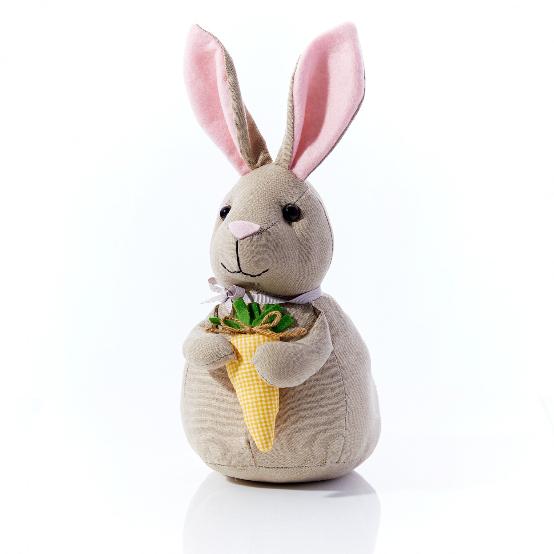 Bunny With Carrot Doorstop