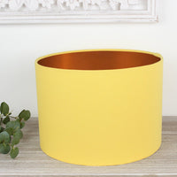 Thumbnail for Alora Buttercup Yellow Drum Lampshade
