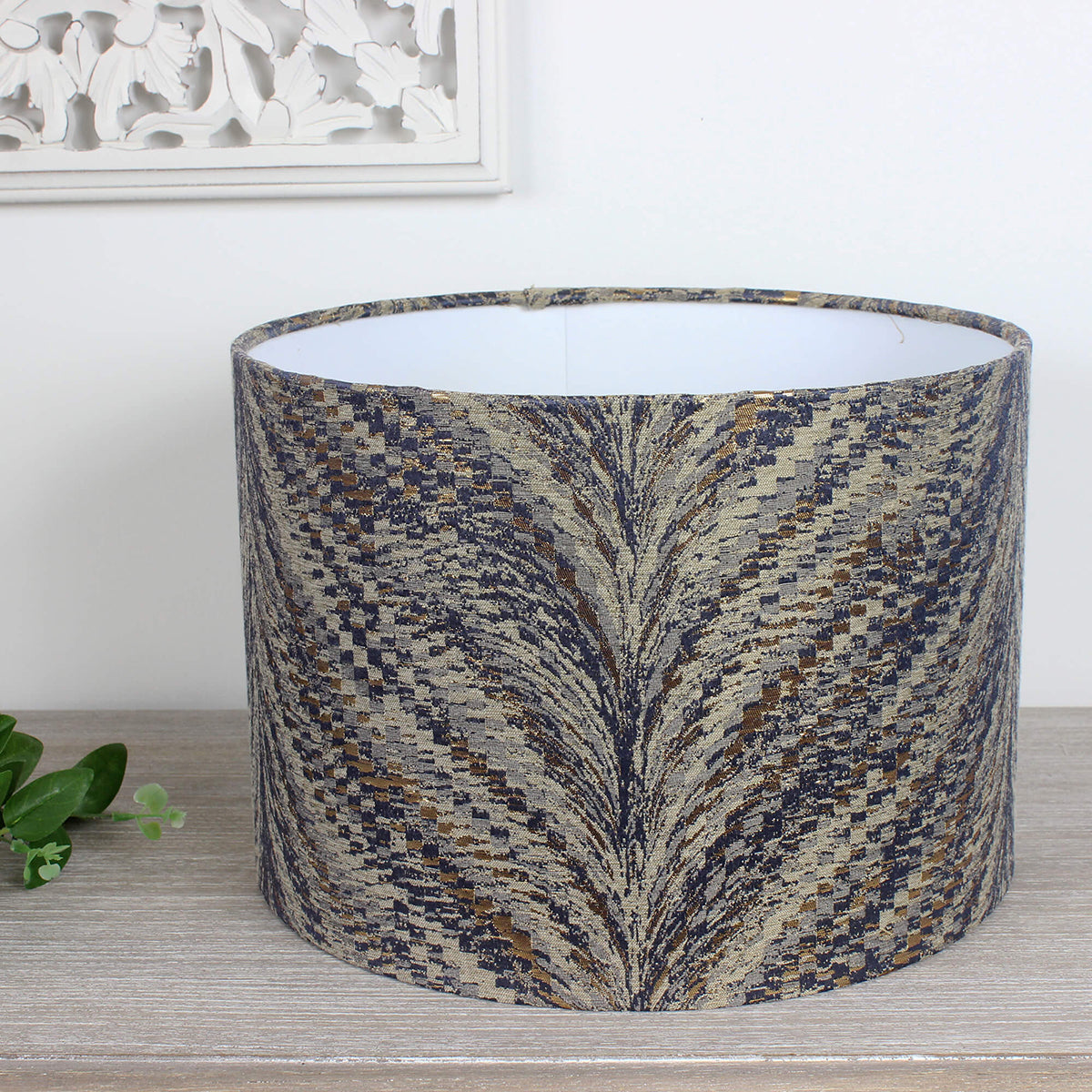 Amethyst Luxor Drum Lampshade