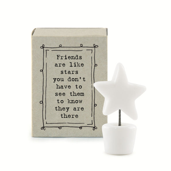 East Of India Matchbox Friends Are Like Stars