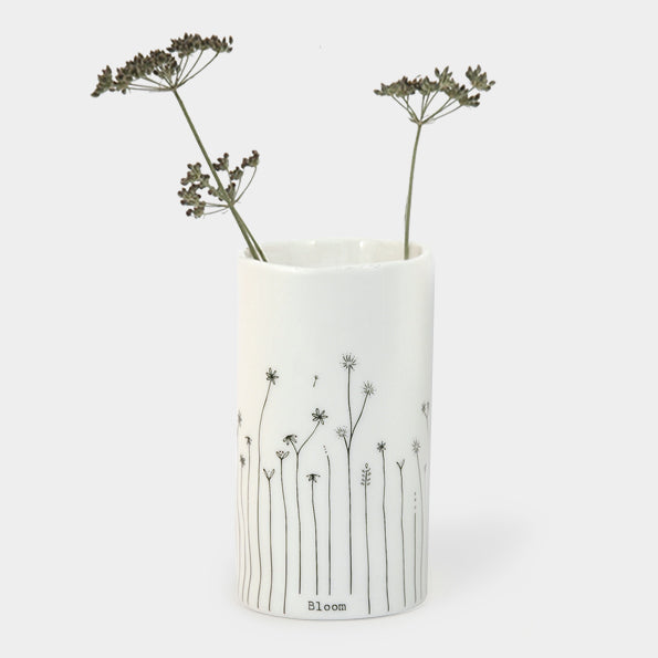 East Of India Bloom Porcelain Vase