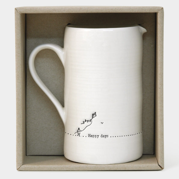 East of India Large Jug Happy Days