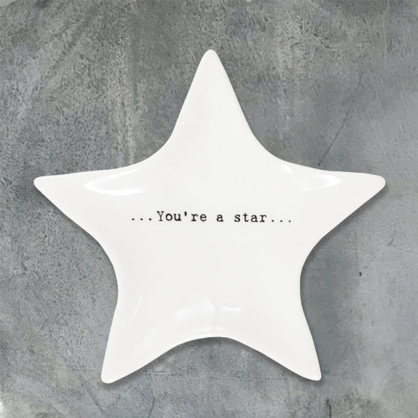 East Of India You’re A Star Wobbly Star Dish