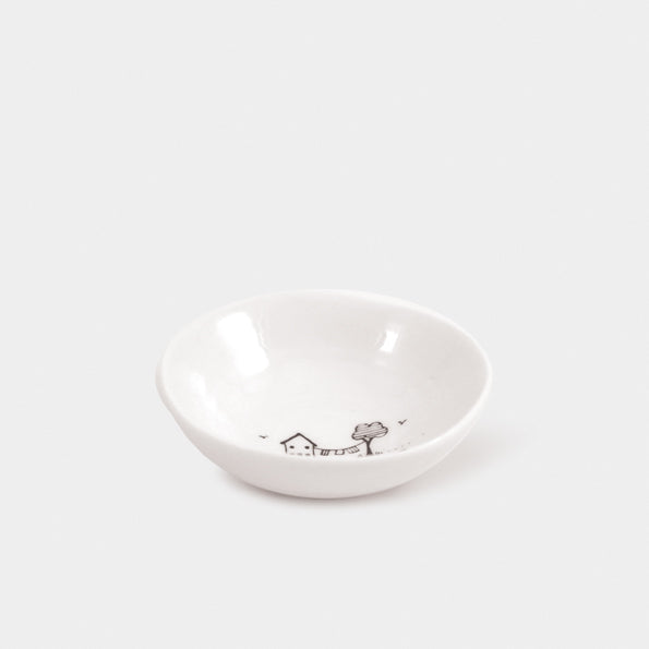 East Of India Home Sweet Home Small Wobbly Bowl