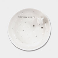 Thumbnail for East Of India Bunny Jewellery Dish