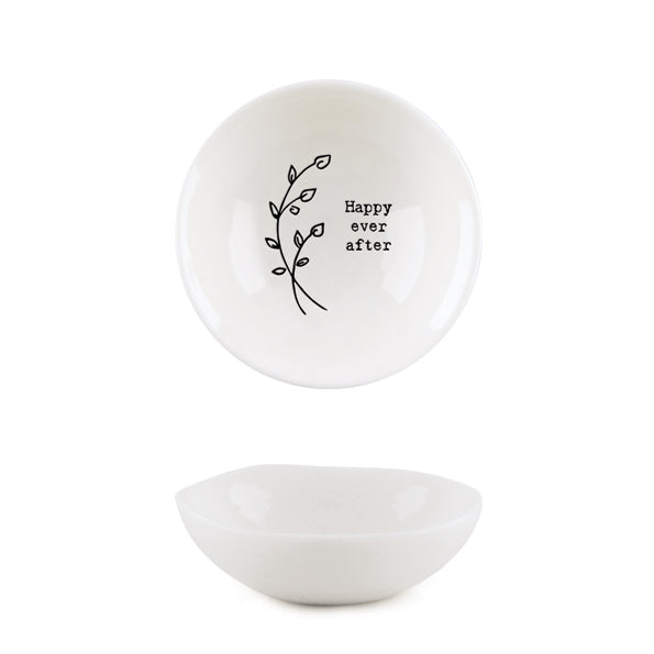 East Of India Happy Ever After Small Hedgerow Bowl