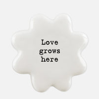 Thumbnail for East Of India Love Grows Here White Flower Token