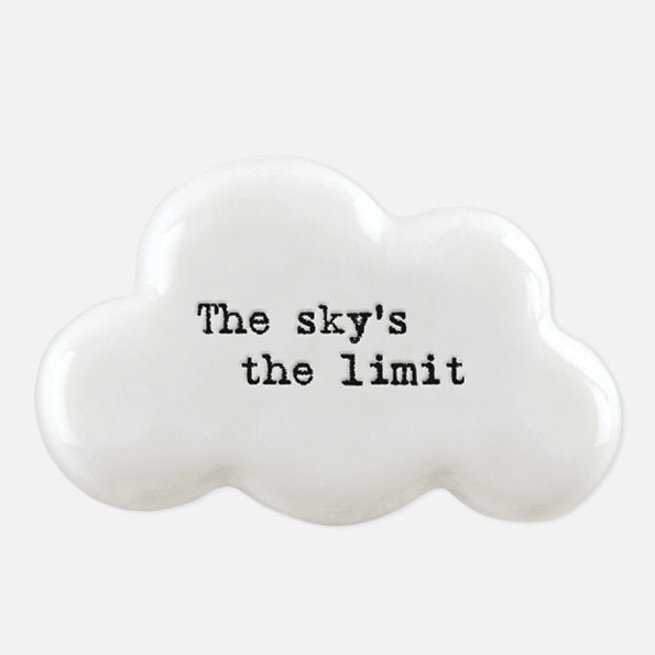 East Of India Sky's The Limit White Cloud Token