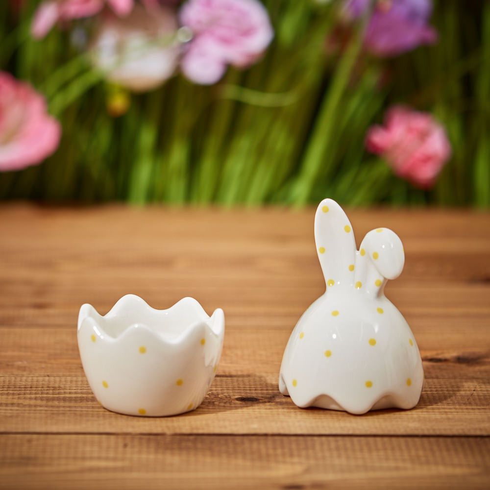 Bunny Trinket Pot