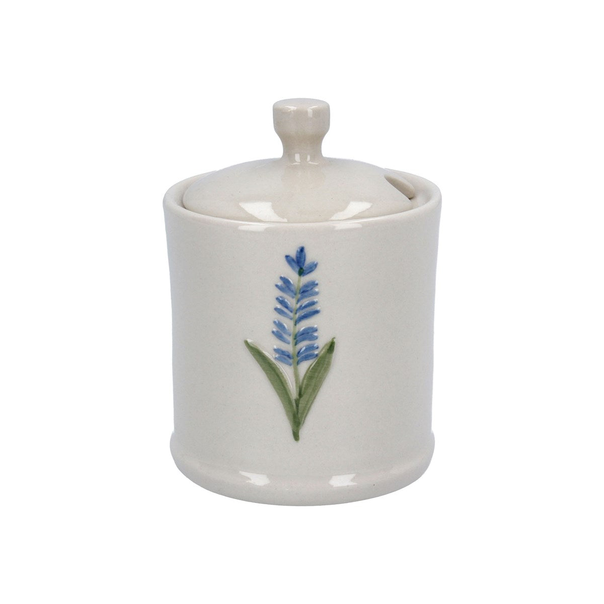 Ceramic Lavender Mini Sugar Pot