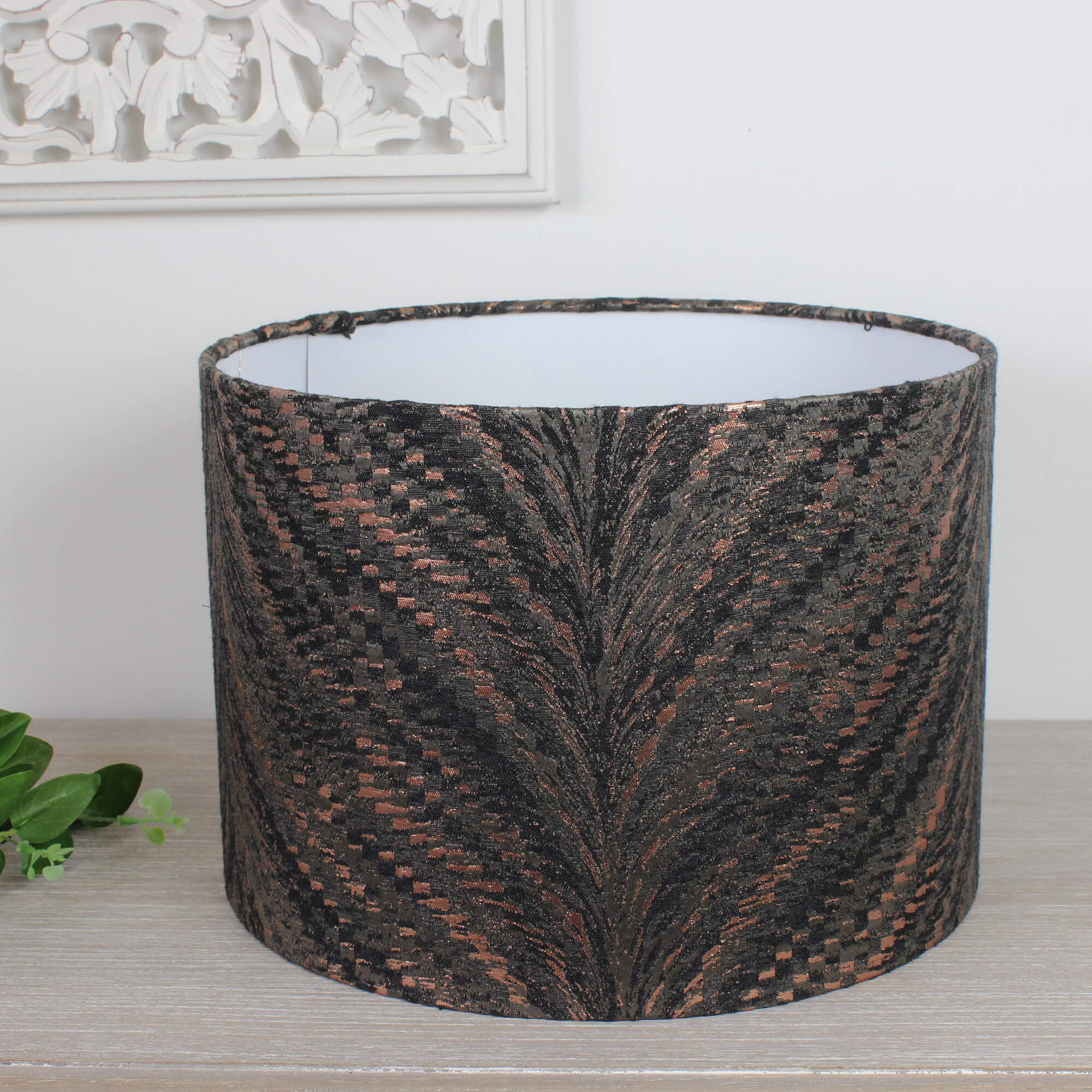Bronze Luxor Drum Lampshade