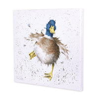 Thumbnail for 'A Waddle and a Quack' Duck 20cm Canvas Print