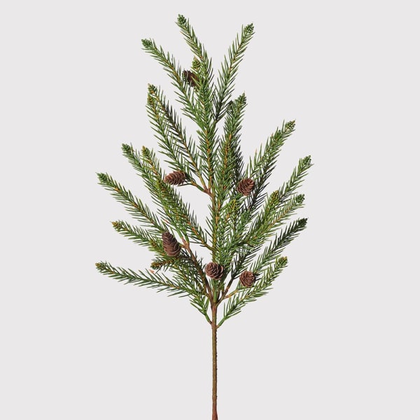 Flared Pine Cone Spray