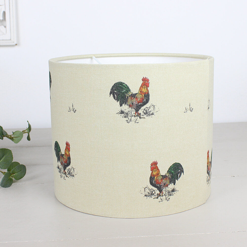 Rooster Country Drum Lampshade