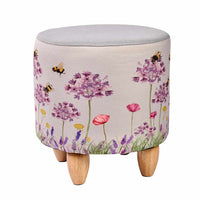 Thumbnail for Bee and Flower Footstool