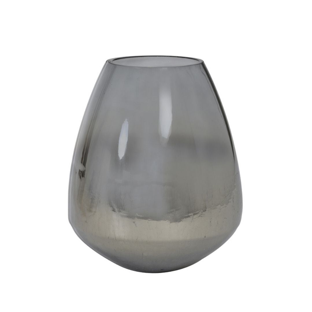 Boticas Grey Glass Vase
