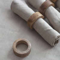 Thumbnail for Set of 4 Mango Wood Napkin Holders