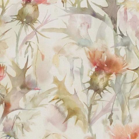 Cirsiun Cream Russet Roman Blind