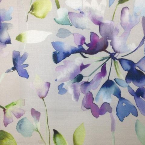 Clovelly Violet Roman Blind