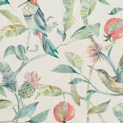 Colyford Pomegranate Curtains