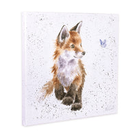 Thumbnail for Born to be Wild Fox 20cm Canvas Print