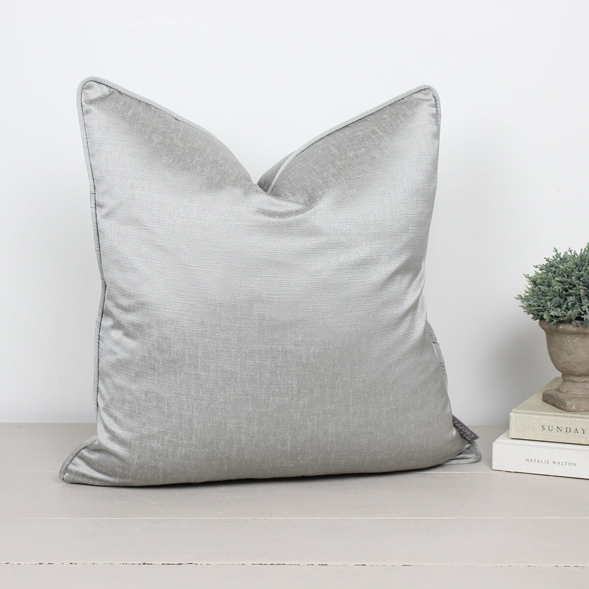 Carnaby Silver Cushion