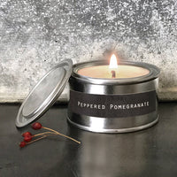Thumbnail for East Of India Peppered Pomegranate Tin Candle
