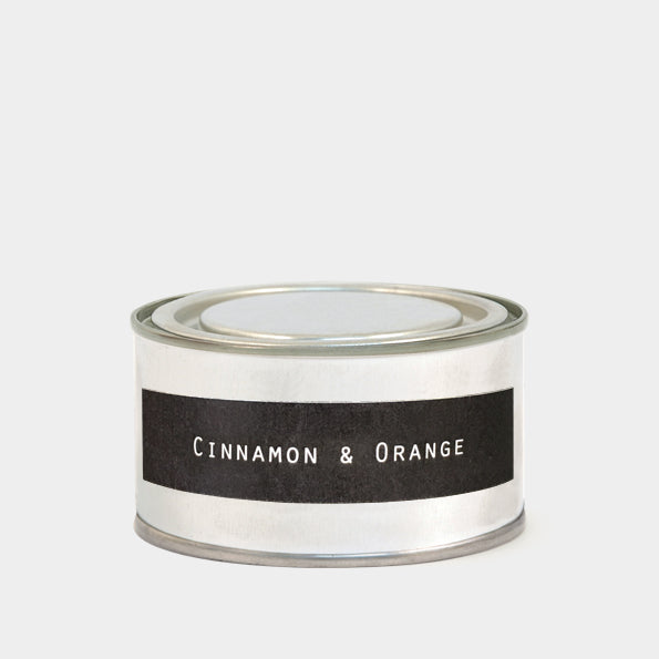 East Of India Cinnamon & Orange Tin Candle