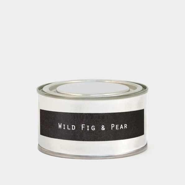 East Of India Wild Fig & Pear Tin Candle