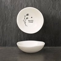 Thumbnail for East Of India 'Special Friend' Small Hedgerow Bowl