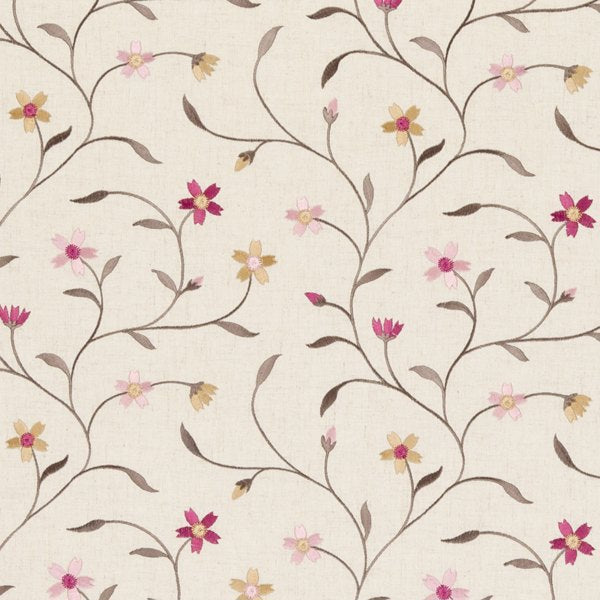 Mellor Raspberry Curtains