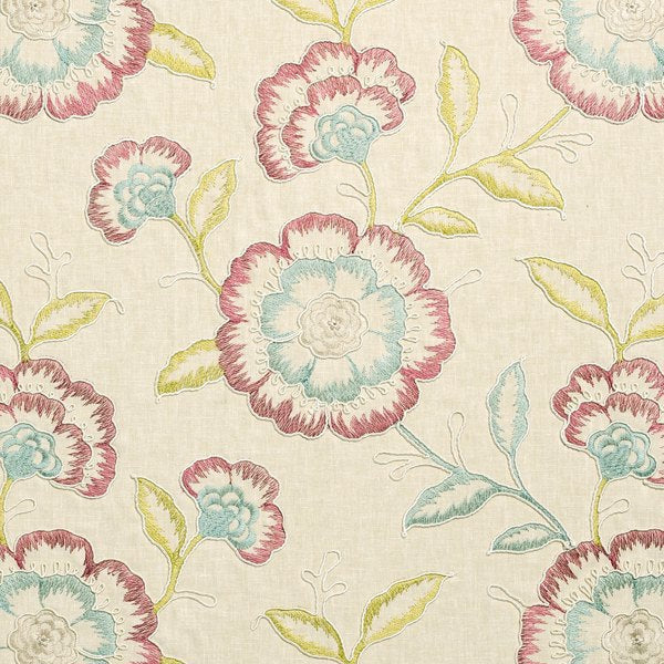 Richmond Raspberry/Duck Egg Curtains