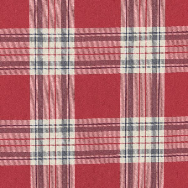 Glenmore Red Curtains