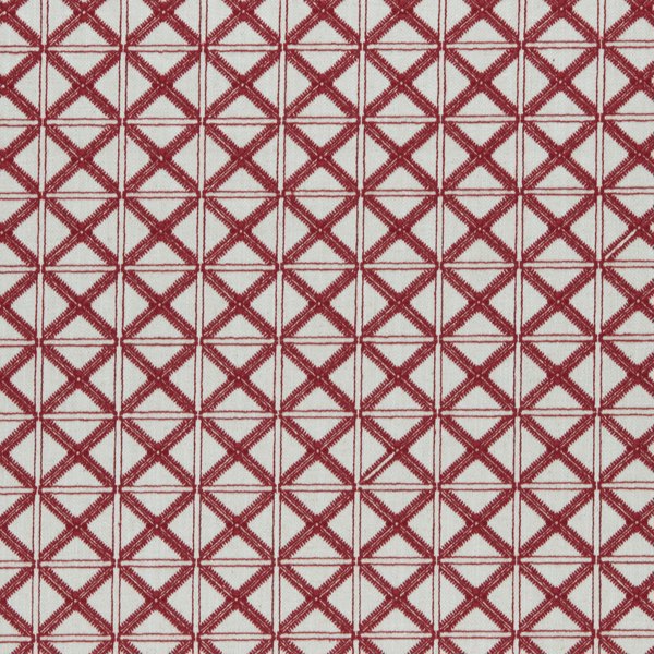 Makenzi Red Curtains