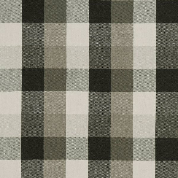Austin Check Charcoal Roman Blind