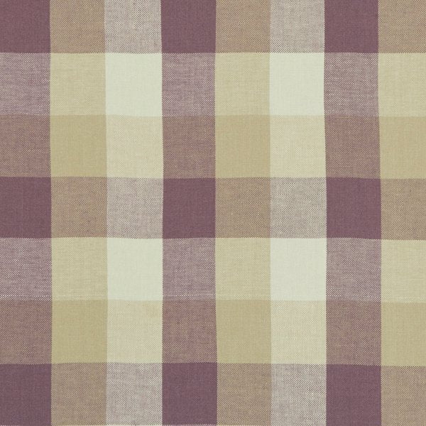 Austin Check Heather Curtains