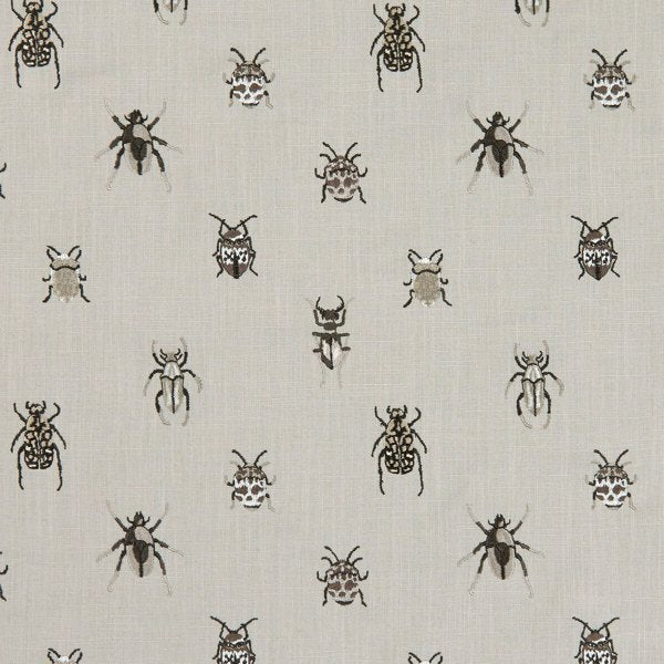 Beetle Charcoal/Natural Roman Blind