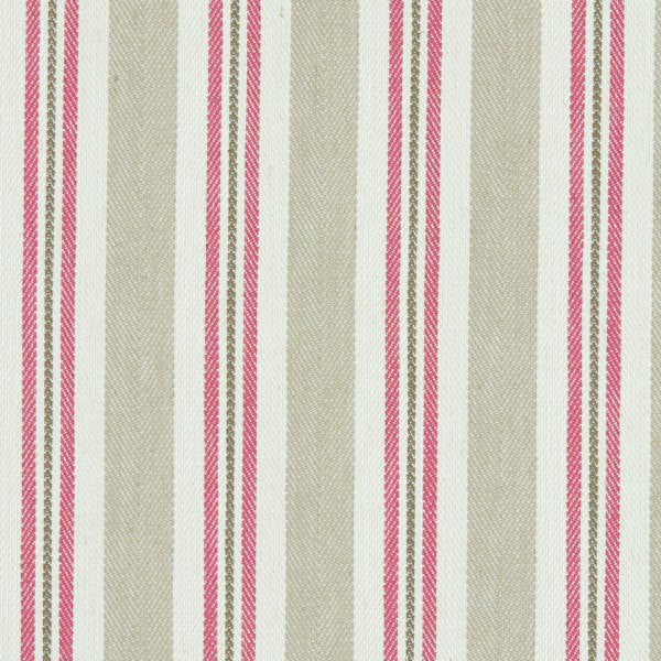 Alderton Raspberry/Linen Curtains