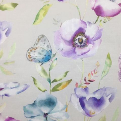 Farfalla Plum Curtains