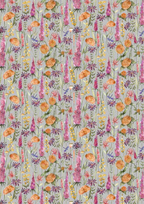 Florabunda Russet Roman Blind