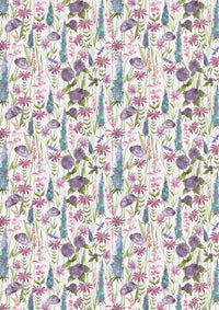 Thumbnail for Florabunda Verde Linen Roman Blind