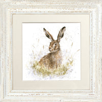 Thumbnail for Into the Wild Hare Framed Mounted Print