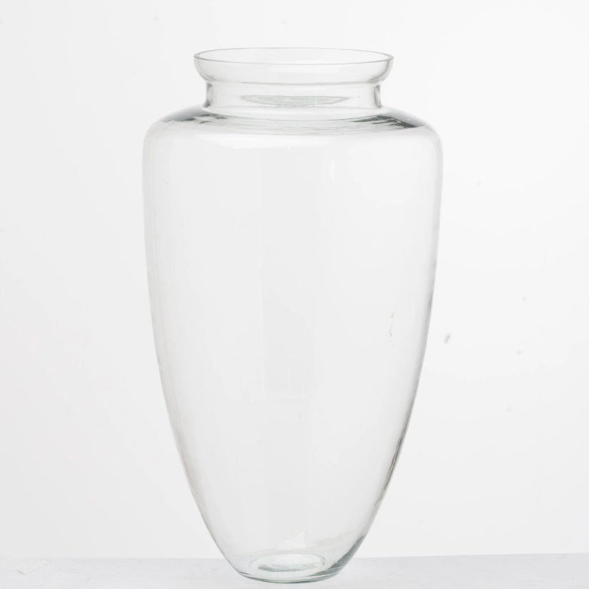 Large Flared Glass Vase