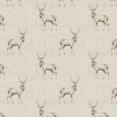 Glencoe Stag Natural Roman Blind