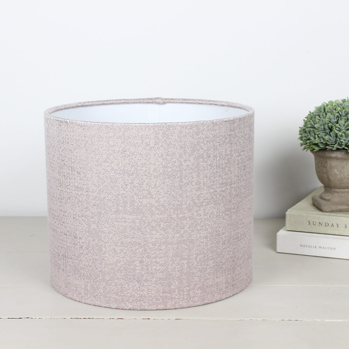 Glimmer Blush Lampshade